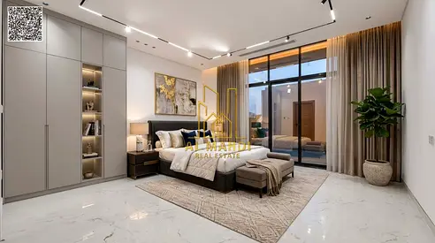 Luxury Villa for Sale in Al Helio – Modern Design & Spacious Layout – 4 Master Bedrooms – Registration Included – Mortgage Available – Ajman