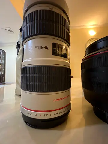 Canon EF 70-200mm f/2.8 L IS USM Telephoto Zoom Lens