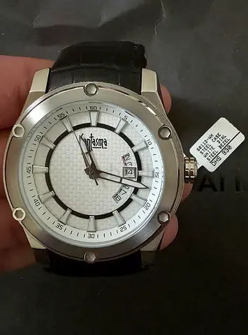 Kantsma Mens Analog Watch with Leather Strap