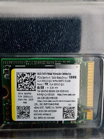 512GB NVMe PCIe M.2 SSD