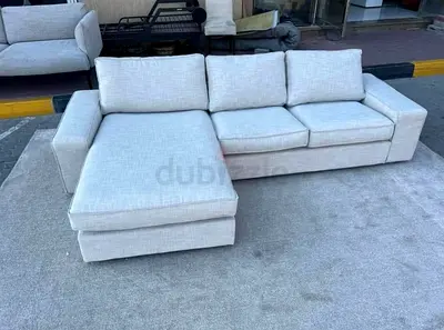 Ikea kivik L shape sofa beige Excellent Condition