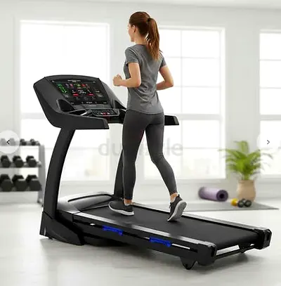Marshal Fitness 8HP Home Treadmill – 20% Auto Incline, 1–20 Km/H Speed, LCD Disp