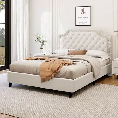 Brand New Luxury Fully Customizable Bedframe - King Size - Hydraulic Storage Optional
