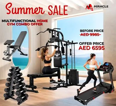 Miracle Fitness Multifunctional Trainer Combo Set