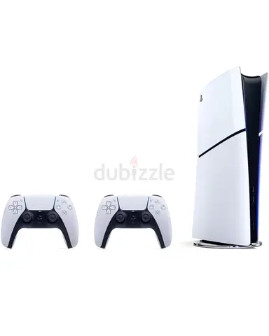 PlayStation 5 Slim Digital DualSense Wireless Controller Double Pack plus controller charger statio.