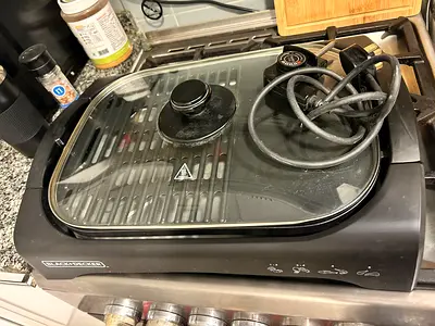 Black+Decker Electric Grill - Used, Good Condition