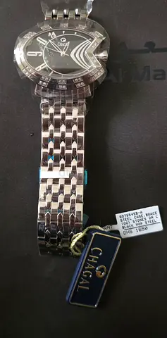 Chagal stainless steel mens wristwatch - unworn with tags