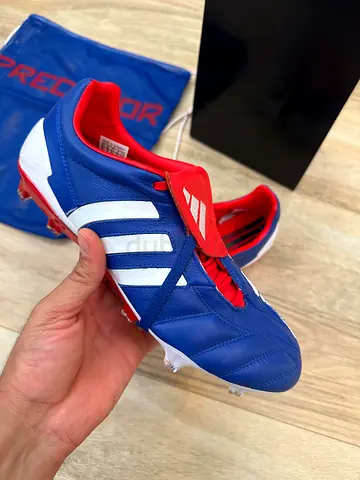 Adidas Predator Mania Japan Football Boots - Blue/Red, Size 43 1/3