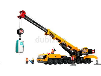 Lego 60409 City Yellow Mobile Construction Crane