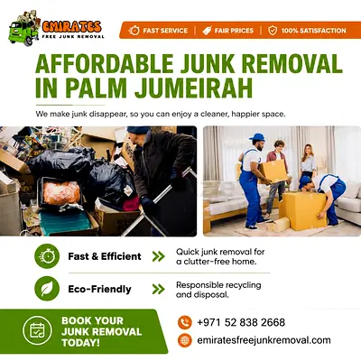 🌟 Affordable Junk Removal in Palm Jumeirah