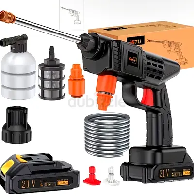 Cordless High-Pressure 21V Spray Gun W/ Battery
