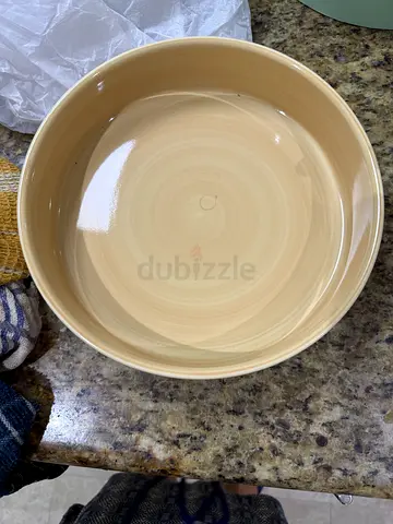 Ceramic plate. Oven proof. New