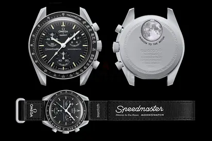 Omega swatch mens watch