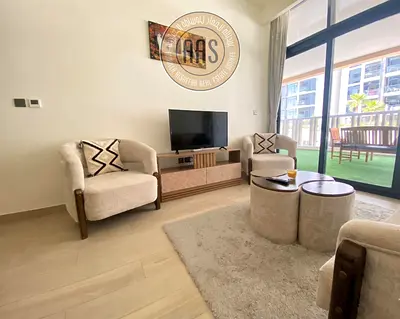 Chiller free ready to move fully furnished 1 bedroom apartment only in 80k