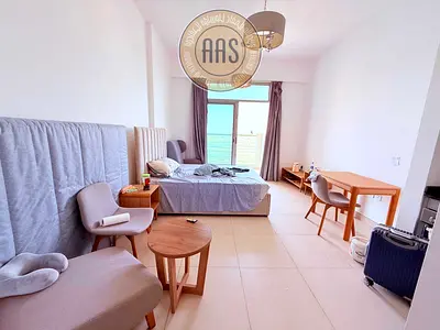 Chiller free spacious studio with kitchen appliances in al furjan Dubai