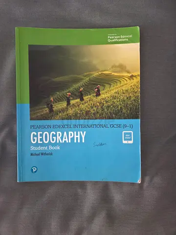 Pearson Edexcel International GCSE (9-1) Geography Student Book