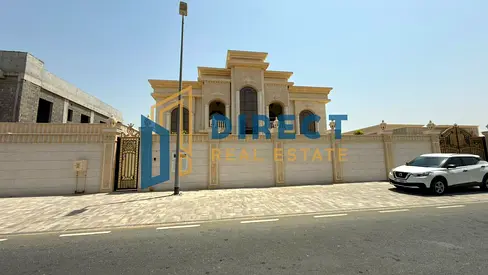 فيلا استثنائية جديدة بتشطيب شخصي راقٍ وحديقة واسعة للبيع في الحوشي – الشارقة