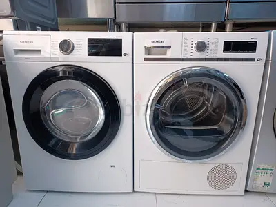 Siemens latest model IQ-500 9 kg washer and 9 kg heap pumps dryer separate freestanding