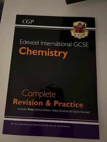 IGCSE chemistry edexcel textbook