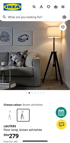 Modern ikea Tripod Floor Lamp with Shade