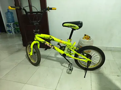 Used 16-inch Kids BMX-style Bicycle - Bright Yellow