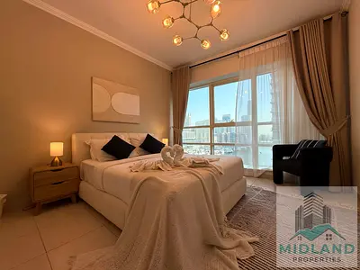 Full Marina View 1BR | Furnished | Balcony & Pool Access