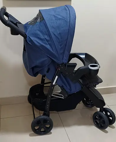 Juniors Baby Stroller with Car Seat