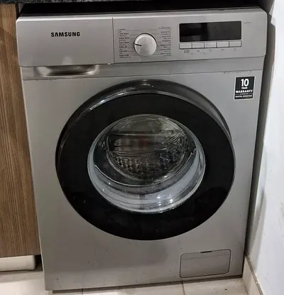 Samsung Front Load Washing Machine - 7kg, Silver