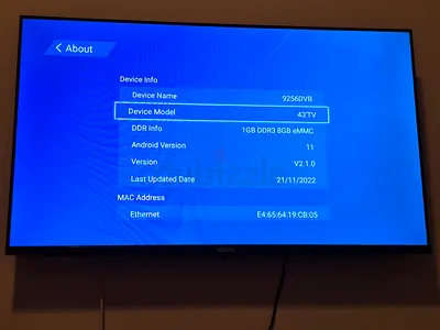 Elista 43 inch LED for sale