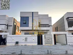 Your dream villa, a modern villa in the heart of Ajman, including registration fees, with a swimming
