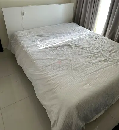 Ikea Queen size bed with mattress available in perfect condition