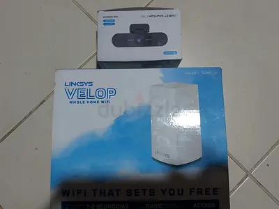 Wifi Router and EMEET HD CAMERA 1080