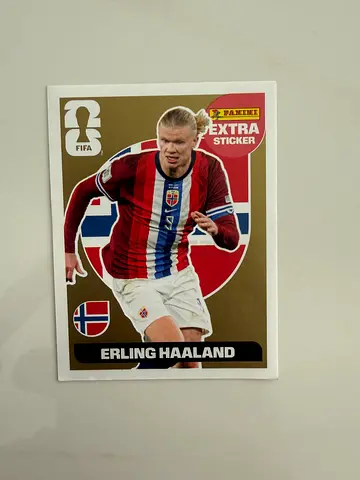 Panini FIFA Extra Sticker - Erling Haaland (Norway)