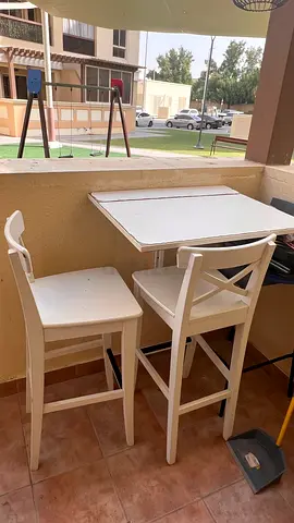 Outdoor Table and 2 Chairs (Ikea) - AED 100 for all