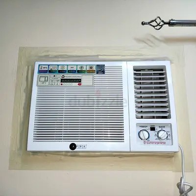 Window Air Conditioner Unit - Used, Working