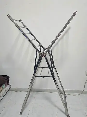 Carbon Steel Clothes Drying Rack, 3-Tier Clothes Drying Stand, Heavy duty