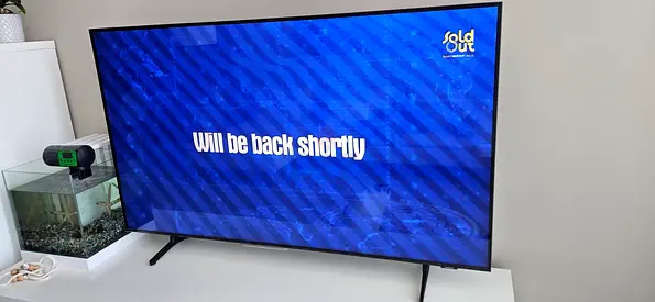 55-inch Crystal UHD 4K Smart TV - Immaculate Condition