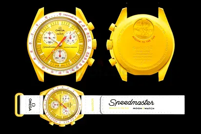 Omega swatch mens watch