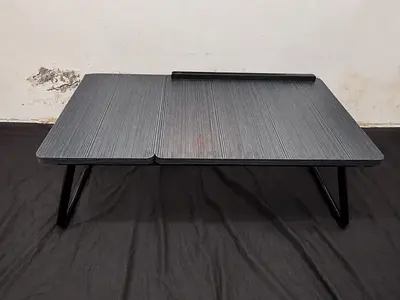 Foldable Portable Laptop Bed Table - Grey