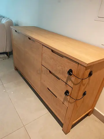 Real wood Cabinet with 2 child locks for Sale..