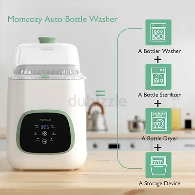 Momcozy Kleanpal Pro - Auto Baby Bottle Washer, Sterilizer  Dryer