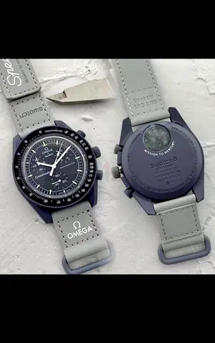 Omega swatch mens watch