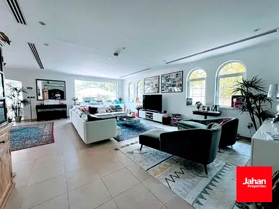 Unfurnished 4BR +Maid Villa with Private Pool | Pet Friendly | Huge Plot | Well Maintained Private Garden
