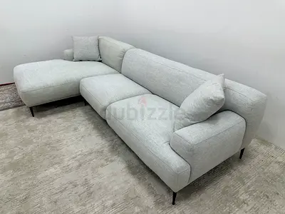 Looks great condition the loom collection lshape sofa