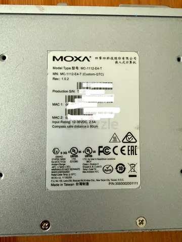 Moxa MC-1112-E4-T Industrial Computer
