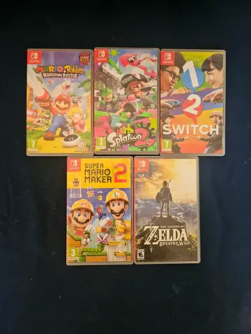 7 Nintendo Switch 1/2 Games for sale