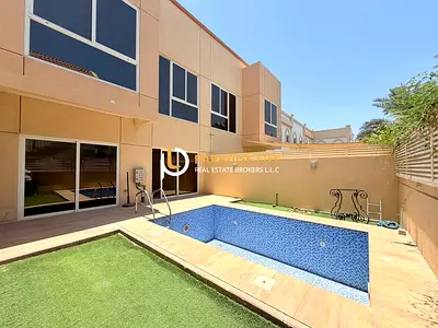 Private Swimming pool | 4 Bedroom villa available for Rent in Mirdif