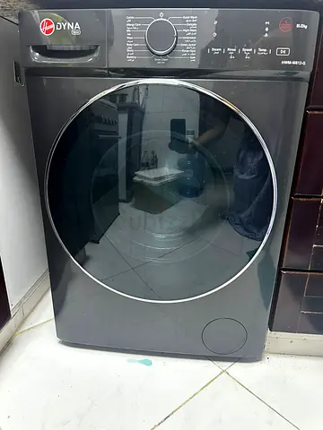 Moving Out sale, Hoover Front Loading washing machine HWM-M812-G Grey 8kg