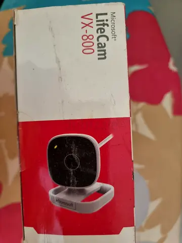 Microsoft LifeCam VX-800 webcam - used, box included