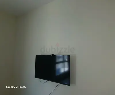 Wall-mounted Flat Screen TV - Good Working Condition